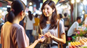 台湾の夜市では極端な値切り交渉は控える