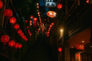 豎崎路で体験する幻想的な夜景