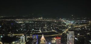 台北101展望台からの夜景