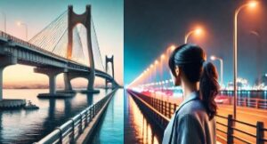 昼と夜で異なる景観美