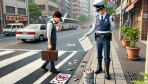 歩きタバコ・ポイ捨ての罰金