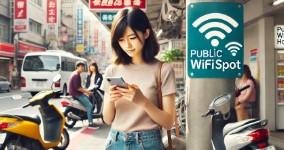 空港や街中のWiFiスポット