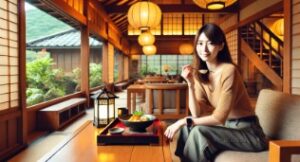 和風カフェやレストランで休憩