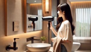 ドライヤーの備え付けは期待できる？