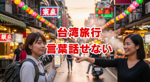 台湾旅行で言葉話せない？大丈夫！解決策と便利フレーズを解説