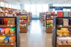 一度に揃う便利な免税店
