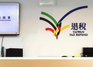 空港の免税カウンター
