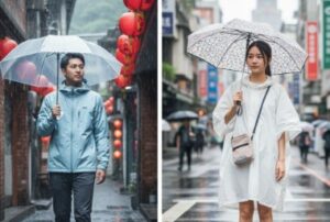 雨季の旅行に適した服装とは